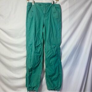 American Eagle Outfitters Teal Cargo Pants